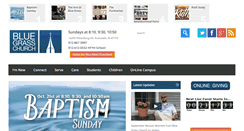 Desktop Screenshot of bluegrassumc.org