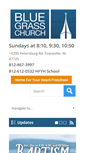 Mobile Screenshot of bluegrassumc.org